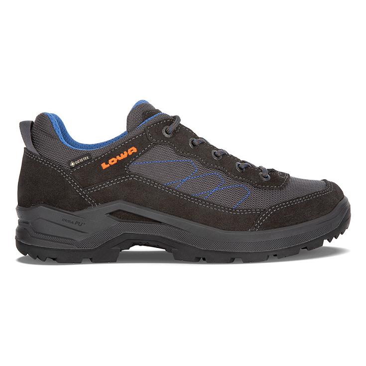 Lowa Taurus Pro GTX Lo Ορειβατικα Μποτακια Ανδρικα Μαυρα Γκρι Greece 47935INEP